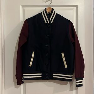 relisting - Golden Bear x J. Crew varsity jacket. Wool. Large. NWOT!